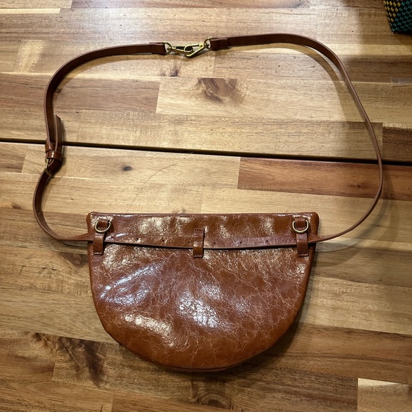 Anthropologie Ada Convertible Bag| Cognac Color - Picture 3 of 7